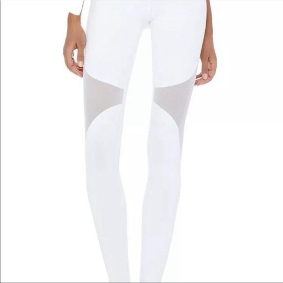 Alo yoga white leggings- New With Tags - Picture 2 of 3